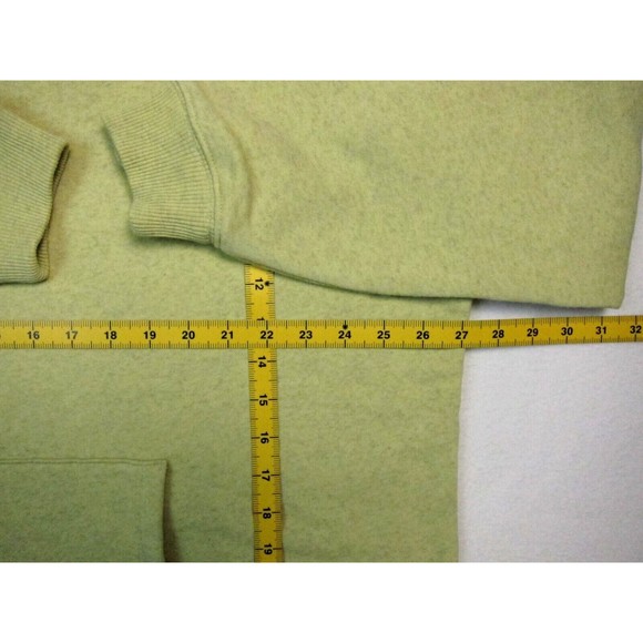 American Eagle Womens Hoodie Ahhmazingly Soft Long Sleeve Yellow Speckled Sz L - Picture 9 of 10